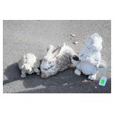 Animal Gardening Decor Figures, concrete turtle