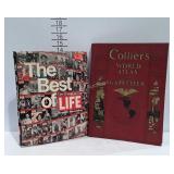 Two books: the best of time life and Colliers