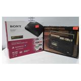 Sony Blu-ray disc DVD player and Precor cassette