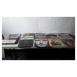 Records, about forty records total, 33rpms,