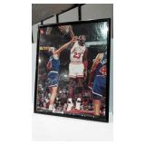 Chicago Bulls NBA poster with Michael Jordan