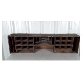 Desk Pidgeon Hole Interior Bank, 50 w x 13" high