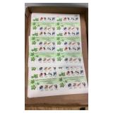Stamps 20 sheets Canadian international