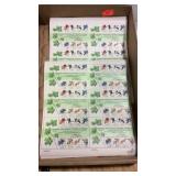 Stamps 20 sheets Canadian international