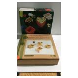 Casino card playing snack sets two