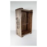 wooden crate from The Maryland Bolt & Nut