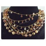 Two Premier design jewelry beaded necklaces