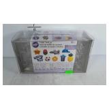 Candy mold set, 10 trays