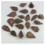 20 arrowheads