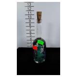 Very neat bottle shaped paperweight with cork