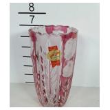 Anna Hutte Bleikristall crystal vase, made in