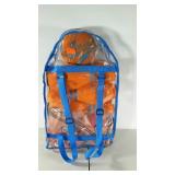 Ultra foam Jr. bowling set in storage/carry bag.