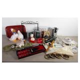 Mixed group, Pyrex coffee mugs, Federal glass