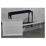 3pc Home Furnishings Lot, wall mount message