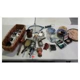 Bathroom tile accessories,  racket, freezer