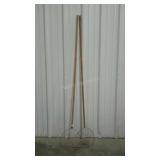 Two long handled fishing nets. 7