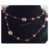 Premier design jewelry beaded necklace 33"