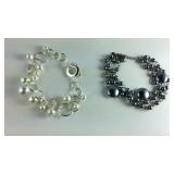 Two Premier design jewelry bracelets 6"