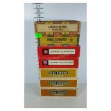 Cigar boxes, seven