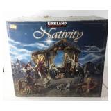 Nativity scene, appears to be complete in box
