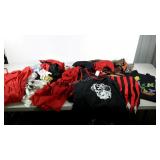 Halloween costumes. Trick or treat bag, dog