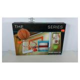 Indoor pro style hoop with break away rim, seller