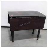 Farm House type Drop Leaf 36" Table, 20" center