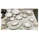 China- 49pc Noritake ivory china Norma pattern