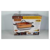 Copper Chef 12" removable electric skillet, very