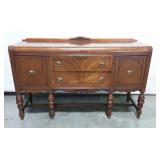 Buffet Server, waterfalls Style, depression era,