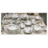China- 77pc Moss Rose by Sanjo