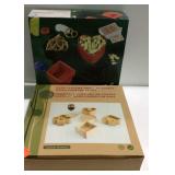 Casino card playing snack sets two