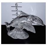Lenox Fine Crystal Dolphin Figure, made in