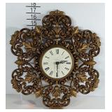 Vintage Burwood wall clock, 1967, working