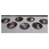 Portraits of American Brides series of 7 plates