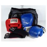Boxing equipment in bag, seller code LW