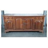 Monitor Furniture Cherry Buffet, narrow drawer