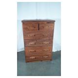 Pine Chest of Drawers, this ends up type, 2 over