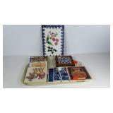 Ceramic painted tiles