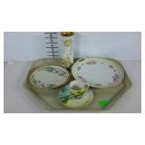 Painted china, Japan and Czechoslovakia