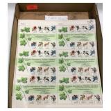Stamps 19 sheets Canadian international