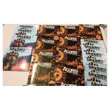 Flat of Portuguese stamps