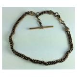 Gold filled pocket watch chain