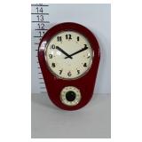 Kitchen clock with timer.