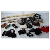 Lot of Ladies belts. Assorted sizes and styles.
