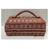 Sewing basket with accessories