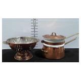 Copper Kitchen Cookware, Steamer pot with