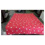 Vera twin snowman comforter, 62 x 84