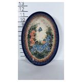 Handmade Polish Pottery bowl in great condition.