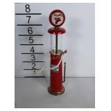 Texaco Fire Chief gasoline pump decor piece.